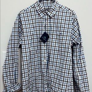 Fish Hippie Avery Shirt - Gulfstream Blue- NWT